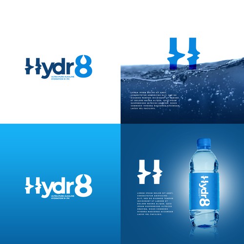 New Alkaline Hydration Bottled Water Brand Be part of this new product ! Design by eunoia.studio