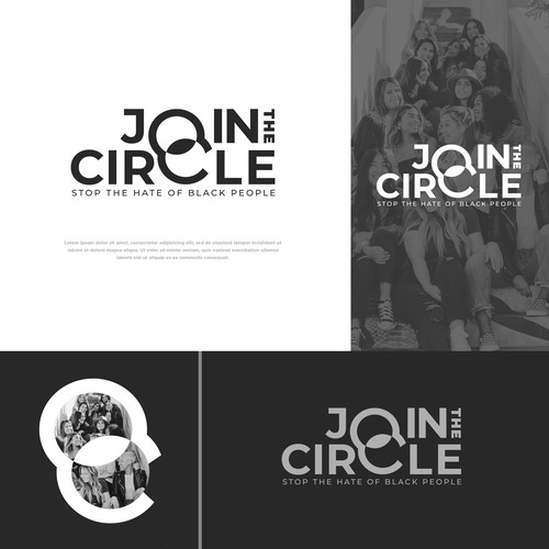 Anti racism logo Design by GoodGraphicDesign