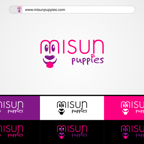 Create the next logo for Misun Puppies Design by Hermeneutic ®