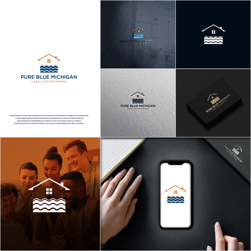 Pure Blue Michigan Design by NEON ™