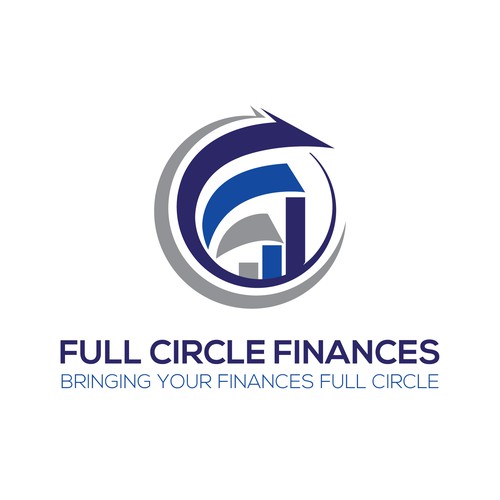 Simple but eye catching Full Circle logo for retirees Design by spArt31™