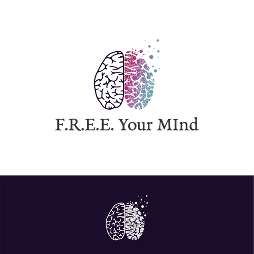 FREE YOUR MIND Logo Contest Design réalisé par hidden meanings