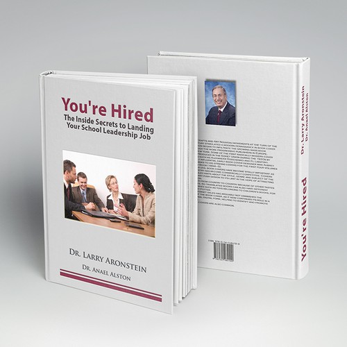 Create an e-book cover for "You're Hired"; a book for aspiring school leaders Design by DesignForAll