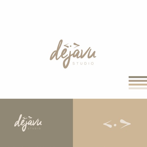 Elegant logo for web development studio. Design by aleT