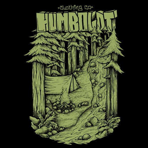 Humboldt Clothing Company needs original pen and ink style hoodie design Design by Heartless