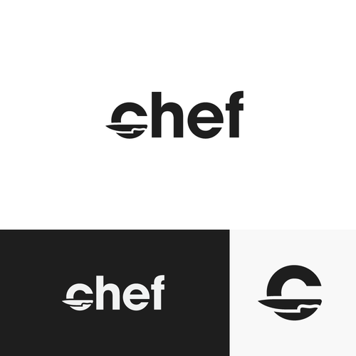 "CHEF": Food & Cooking Social Media Logo Design by Nish_