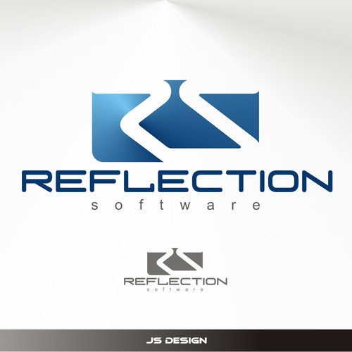 Reflection Software Logo Contest Design by JS design