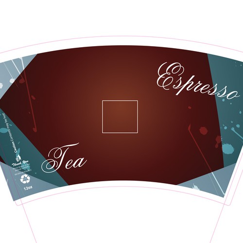 Design di Looking for COOL paper cup design - Simple and creative 1st place $100      2nd place $50       3rd place $25 di Kins