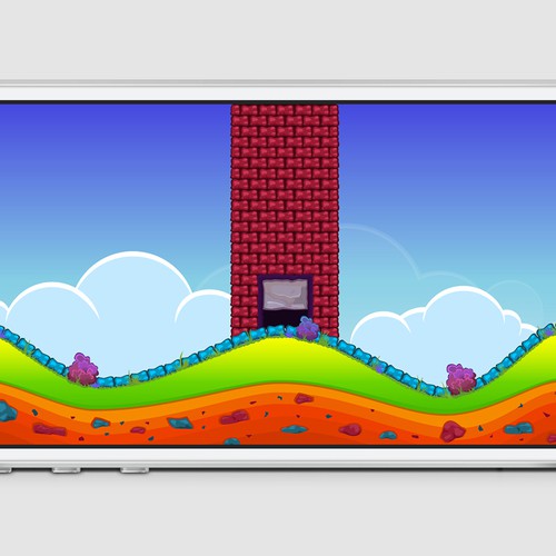 Iphone Game Design like Tiny wings-ontwerp door Mirceski