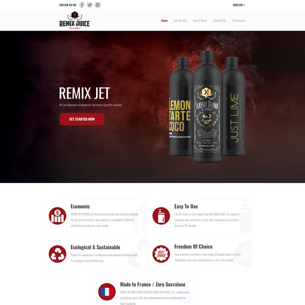 www.remixjuice.com need his new page " REMIXJET"