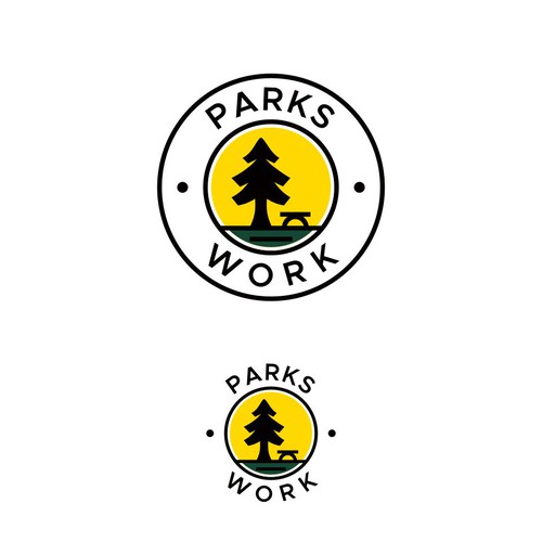 Parks Work~ A Nonprofit for rural recreation Design by Pamelo