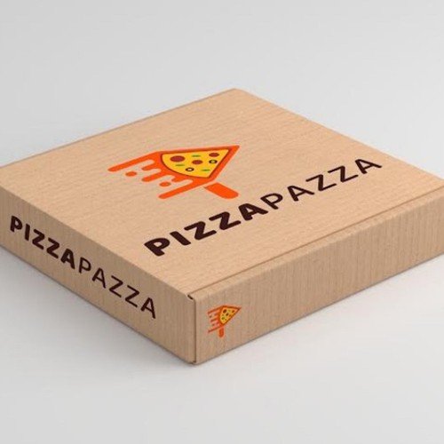 crazy yummy pizza delivery concept logo Design by noname999