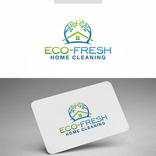 Eco Friendly House Cleaning Company Logo Design Contest 99designs