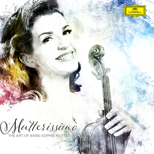 Illustrate the cover for Anne Sophie Mutter’s new album Design by Kaari