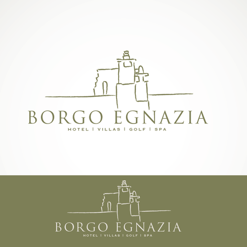 Modern but elegant logo for luxury resort in Italy Ontwerp door Luckykid