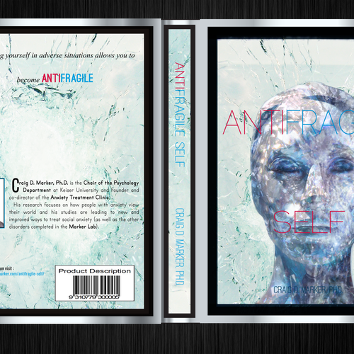 Create an Antifragile logo for the upcoming book AntiFragile Self Design by CB Werks