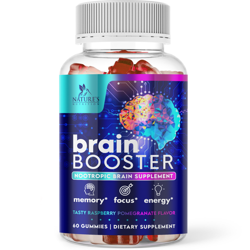 Brain Booster Supplement Design Needed for Nature's Nutrition Design by EffieK