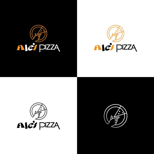 Diseño de Rebrend Ale's pizza (Pizzeria da asporto) de dellfi ©