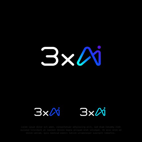 Design a Sleek and Modern Logo and Brand Identity for an AI Consulting Firm Design by Half-Tone™