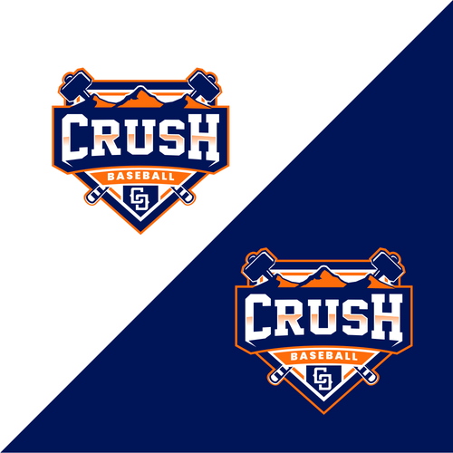 Central Oregon Crush Baseball Diseño de Gandesign