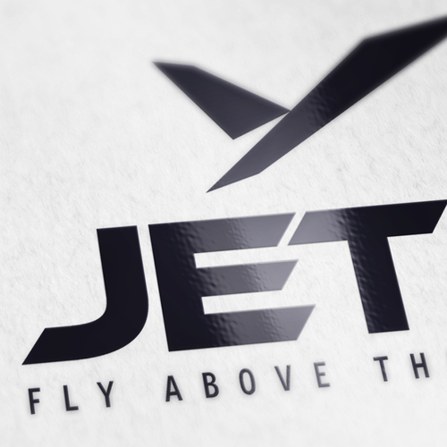 Jet logo design-ontwerp door Marco Fortes