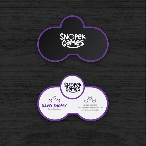 Business Cards for an indie Game Developer Design by Rakibh