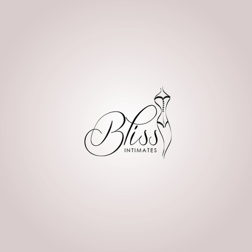 Logo for Bliss Intimates online lingerie boutique Diseño de Bojanalolic