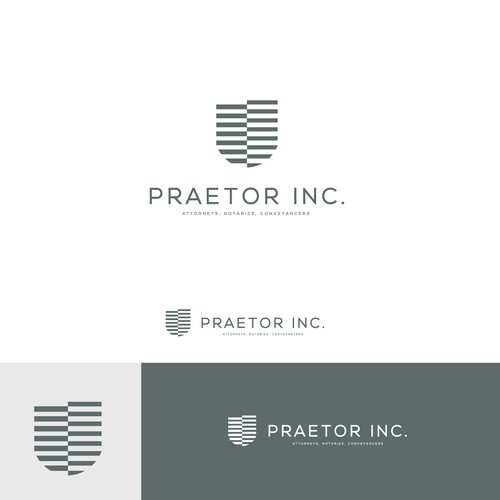 New law firm needing an innovative and non traditional logo (Praetor Inc.) Design by adisign09