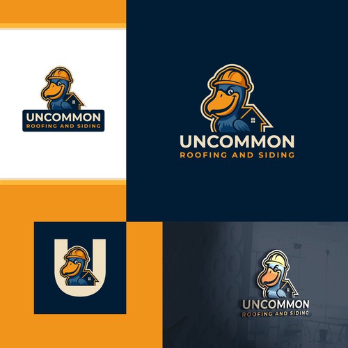 Uncommon Roofing (fast growing roofing startup!!!) Design by NITIPIA Std.