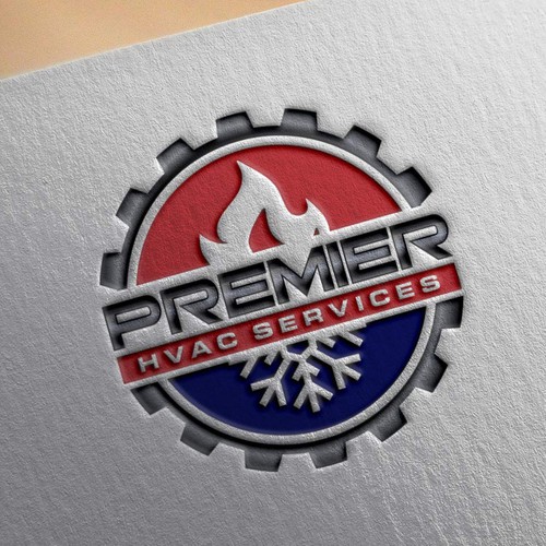 LOGO for HVAC Company (Air-conditioning, cooling and heating) Design by 7statis