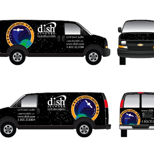 V&S 002 ~ REDESIGN THE DISH NETWORK INSTALLATION FLEET デザイン by Ben&James