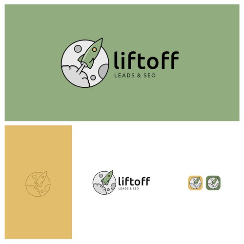 Logo and branding package: Liftoff Leads & SEO Design by erenalkan