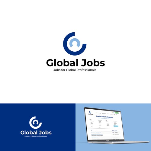 Global  Jobs For International Professionals-ontwerp door zumang