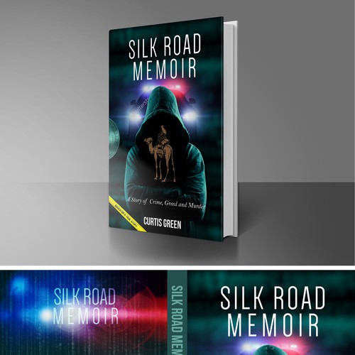 Silk Road Memoir: A Story of Crime, Greed and Murder. Diseño de Aleksandar Sikiras