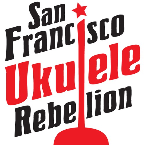 San Francisco Ukulele Rebellion needs a new logo Ontwerp door Paperghostdesign