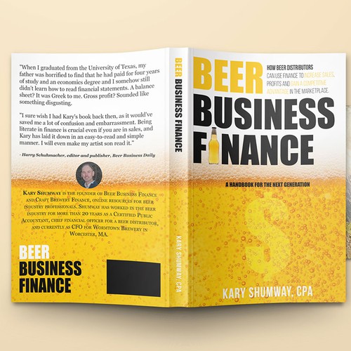 Design an award-winning book cover for the beer business Design by Ciusan