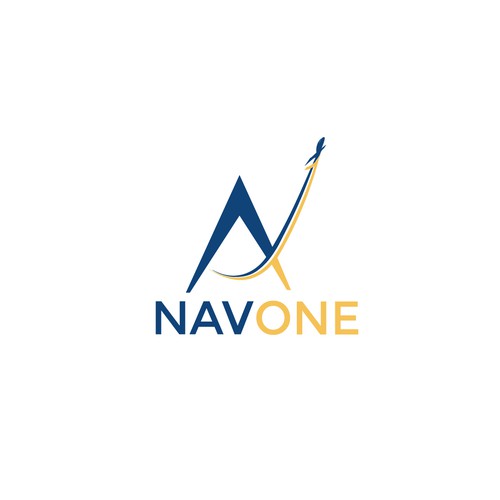 NavOne Logo - Sub Brand of NavPass.aero Design by LINES™