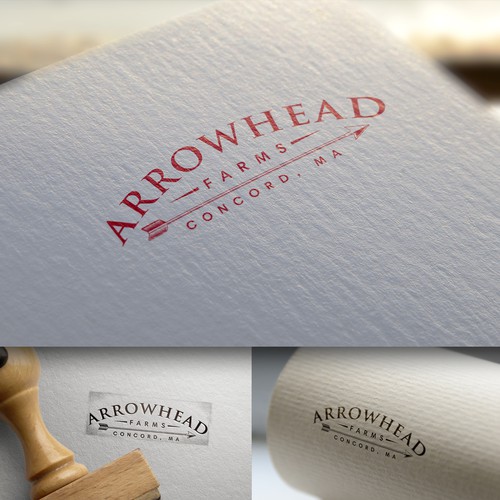Create a streamlined and classy logo for a top horse farm in New England