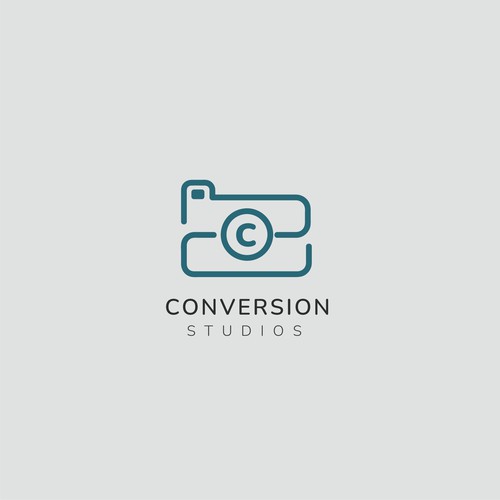 logo design for "conversion studios" photography studio Design by KB AD