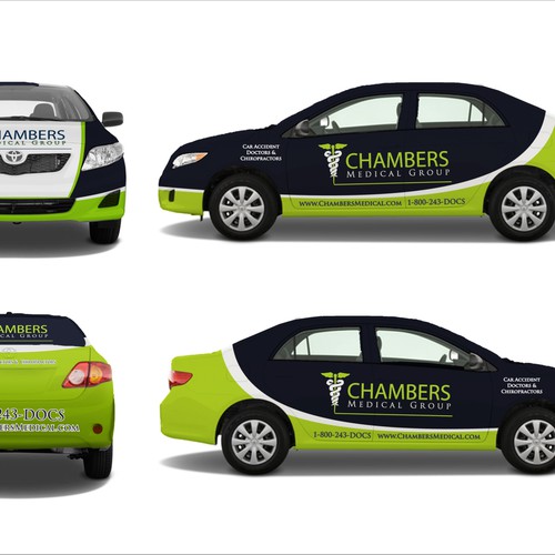 Creative Car Wrap Design for Medical Clinic Design by T i f a n y' s