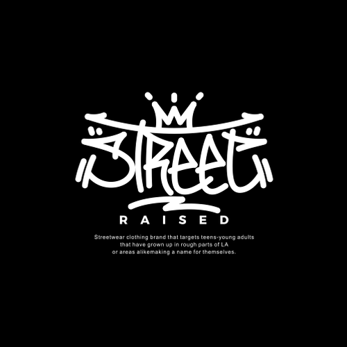 Design an edgy/urban logo for a streetwear clothing brand that appeals to teens-young adults. Design by zerO°