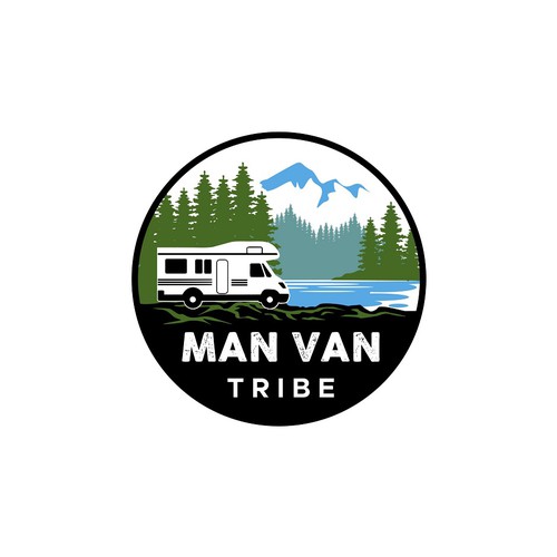 Create a Kick-A$$ Logo Design for a Man Van Tribe Community! Go Wild!!! Design von LiLLah Design