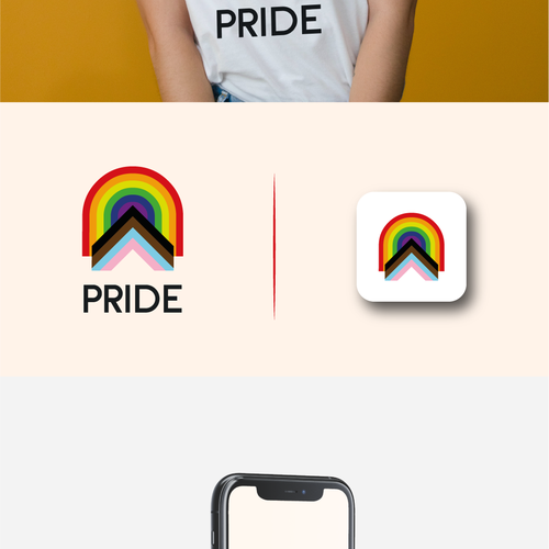 Logo for Pride (Global LGBTQ+ Employee Resource Group) Design by Tiago Dias