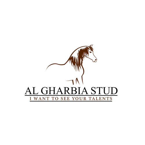 Arabian Horse LOGO Design by Rziko1