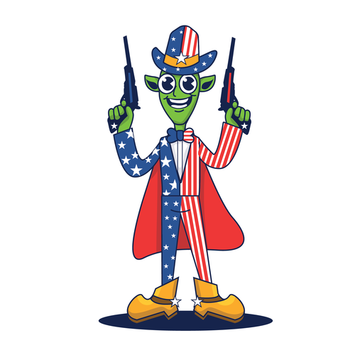 Mascot for Uranus Fudge Factory and General Store Design by ies