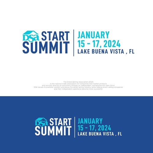 DSA Start Summit Logo Design by youngbloods