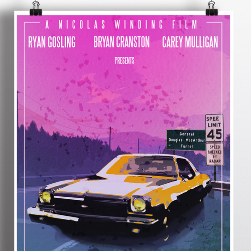 Create your own ‘80s-inspired movie poster! Diseño de GlitterGuns