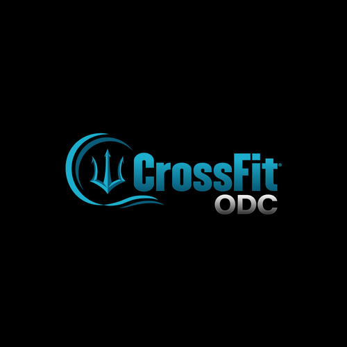 Logo pour une salle de CrossFit (France), thématique : trident, mer, odyssée, poseidon … Design by RahmaniaSafitri