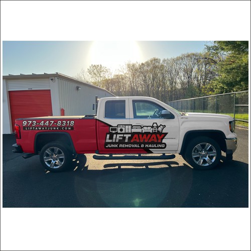 Cool Truck Wrap for Junk Removal Business Design by dnite