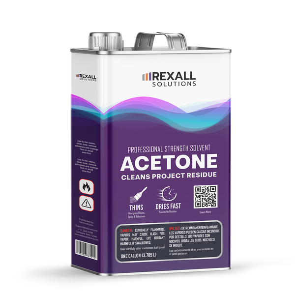 Solvent Packaging Retail Label Design